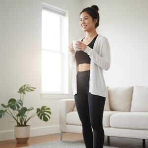 GAP Women's White Cardigan